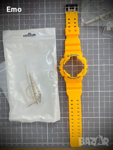 Casio G-Shock каишка и безел комплект, снимка 6 - Каишки за часовници - 41561377
