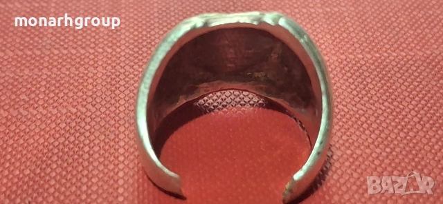 Сребърен пръстен /скъсан/, снимка 5 - Пръстени - 53515695