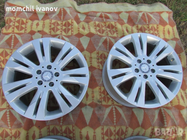 18" оригинални джанти за Мерцедес S класа, снимка 5 - Гуми и джанти - 50788310