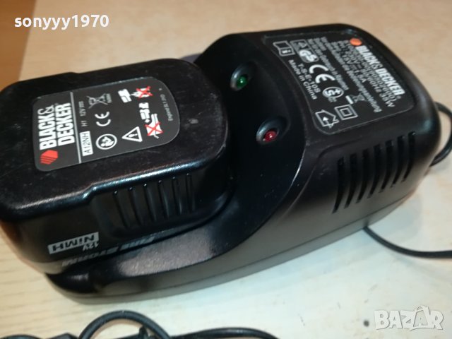 BLACK DECKER CHARGER+BATTERY PACK 0508231922, снимка 3 - Винтоверти - 41767334