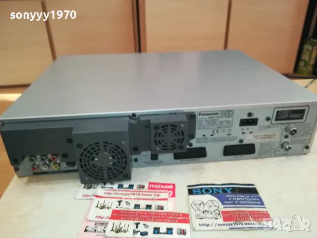 PANASONIC DMR-EH80V RECORDER HDD/DVD/VIDEO/SD CARD-ВНОС GERMANY 3012241637, снимка 7 - Плейъри, домашно кино, прожектори - 48499339
