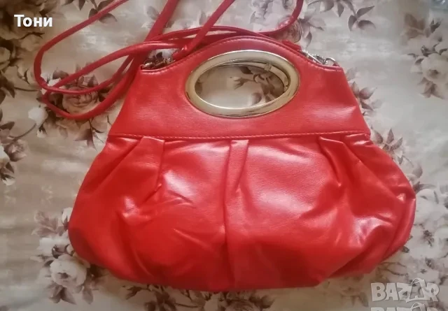 Нова Кожена Дамска Чанта , снимка 7 - Чанти - 50689652