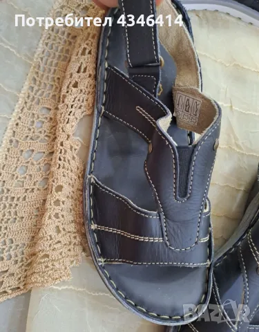 Сандали естествена кожа , снимка 1