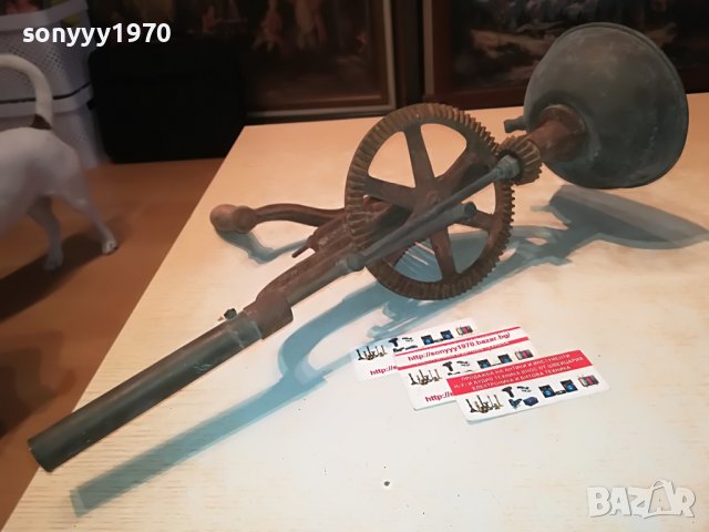 РЕТРО МАШИНЕРИЯ ОТ ФРАНЦИЯ-АНТИКА 1911221631, снимка 7 - Антикварни и старинни предмети - 38726044