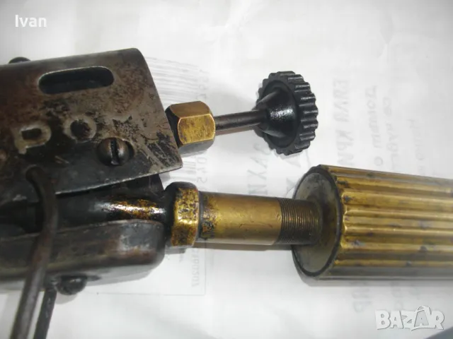 БЪЛГАРСКА БЕНЗИНОВА ГОРЕЛКА С ПОЯЛНИК ХРОМ СИЛИСТРА СТАРО КАЧЕСТВО 90-ТЕ ГОДИНИ ОТЛИЧНА, снимка 9 - Поялници и запояване - 48234564