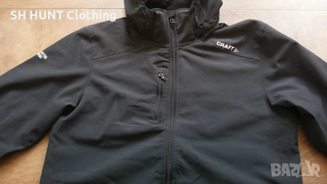 CRAFT VENTAIR Softshell Jacket Размер L мъжко яке 35-47, снимка 3 - Якета - 52540129