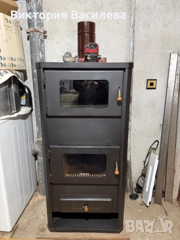 Камина с фурна, водна риза + помпа ,,Прити” 