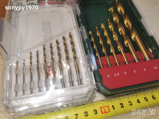 СВРЕДЛА-КОМПЛЕКТ ОТ СТОМАНА И ТИТАН 1902261821, снимка 8 - Други инструменти - 53539329