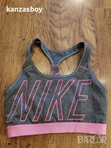 nike sport bra - страхотно дамско бюстие КАТО НОВО М, снимка 4 - Корсети, бюстиета, топове - 49624426