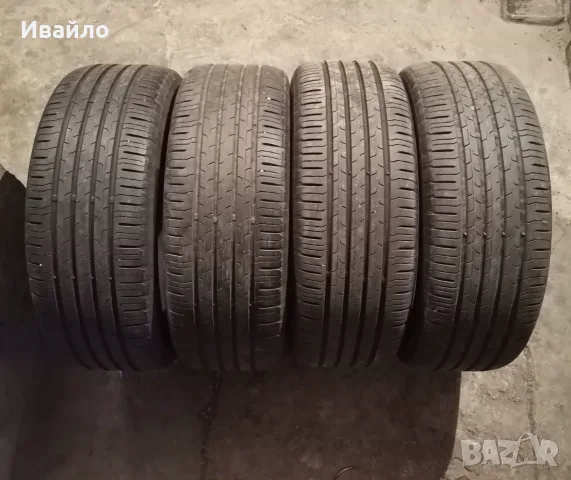 Продавам 4 броя Летни Гуми 205.55.16 на 1 сезон дот 2022 Контентал 