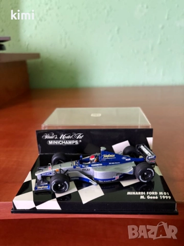 продавам редки модели формула 1 мащаб 1.43 на  minichamps, снимка 18 - Колекции - 51984820