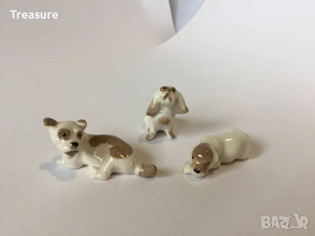 Стари фигурки ЛФЗ кучета, снимка 8 - Колекции - 37430841