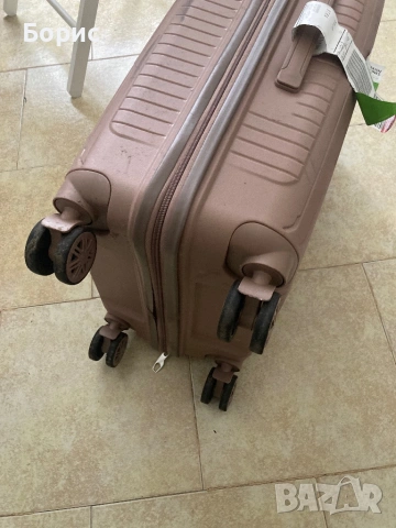 Куфар Francesco Ferellino Fossette, 76 x 50 x 31 см, снимка 8 - Куфари - 53390758