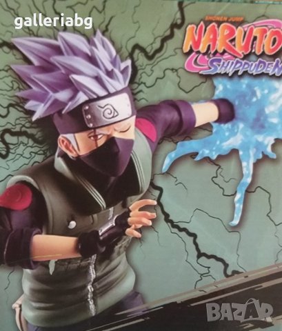 Аниме фигурка на Kakashi Hatake от Naruto - Манга, снимка 4 - Колекции - 42662209
