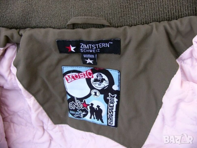 Оригинал ZIMTSTERN Швейцарско Зимно Дамско / Детско ЯКЕ № L Парка к-т с Качулка с Яка с Пух БАРТЕР, снимка 6 - Якета - 52110333