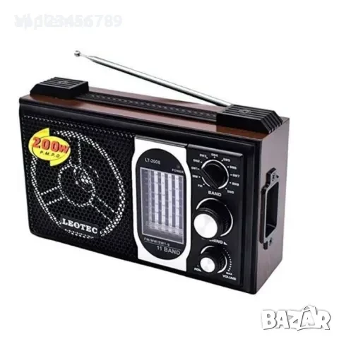 Многолентово радио GOLD JINRU JR - 2008 FM,TV, MW, SW, снимка 4 - Радиокасетофони, транзистори - 50796624