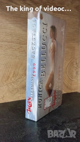 Еротична видеокасета "MONICA BELLUCCI" VHS 1999 , снимка 2 - Други жанрове - 53461623