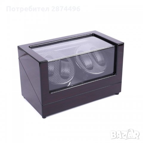 2176 Кутия за навиване на 4 автоматични часовника, снимка 7 - Подаръци за мъже - 35786824