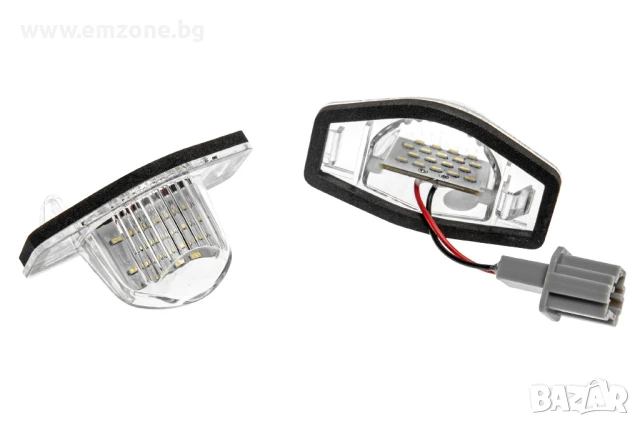ЛЕД LED Диодни плафони за регистрационен номер Хонда HONDA CR-V FR-V HR-V Jazz Stream Accord Logo, снимка 4 - Аксесоари и консумативи - 50557855