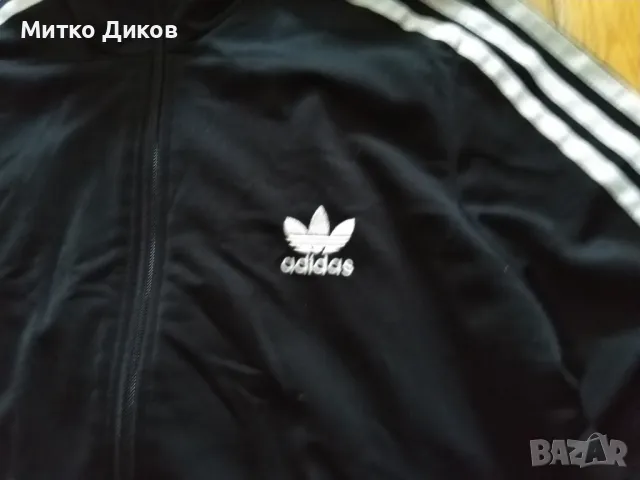 Горнище женско черно Адидас отлично марково размер М D-40 E-40, снимка 2 - Спортни екипи - 48756440