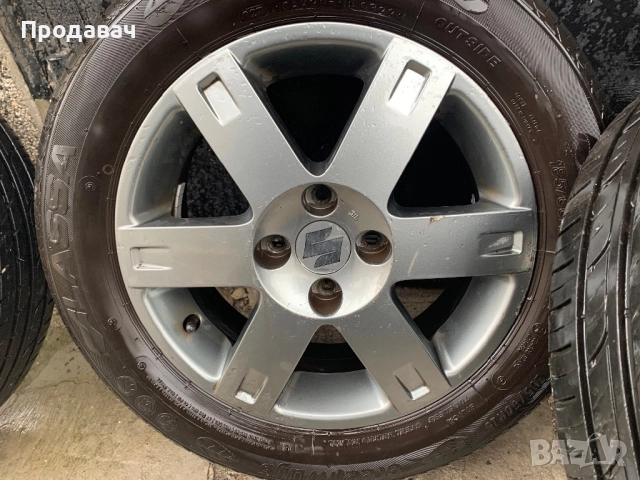 Джанти с летни гуми за Suzuki Swift, снимка 2 - Гуми и джанти - 52789115
