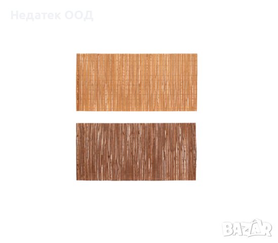 Подложка Бамбук, бежова и кафява, 43x30cm 4 бр., снимка 1 - Покривки за маси - 44429735