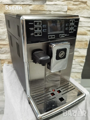 Saeco PikoBaristo - внос от Германия , като нова с БГ меню,, снимка 2 - Кафемашини - 52949920