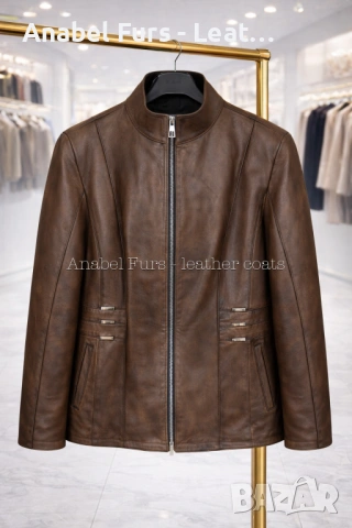 Дамски якета от естествена кожа, снимка 17 - Якета - 53667988