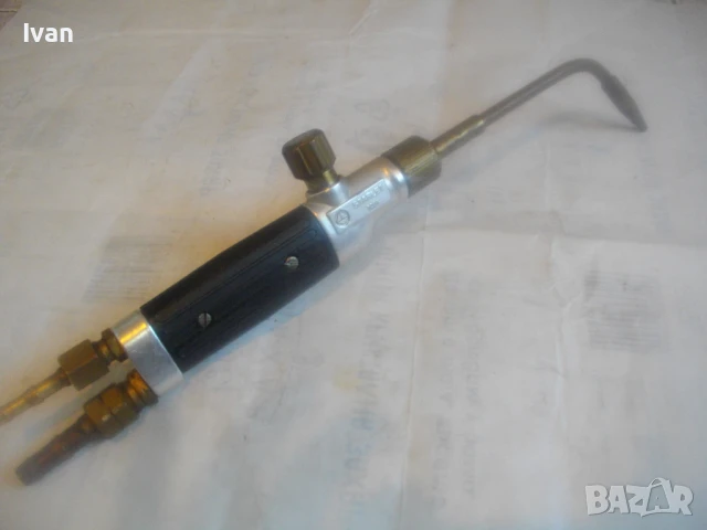 MESSER GRIESHEIM STARLET 1201 ПРОФЕСИОНАЛНА 39 см ОКСИЖЕННА ГОРЕЛКА ОРИГИНАЛНА ЗА ГАЗО-КИСЛОРОДНО