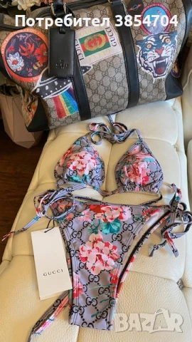 Бански бикини Гучи*Gucci technical swim, снимка 16 - Бански костюми - 51219344
