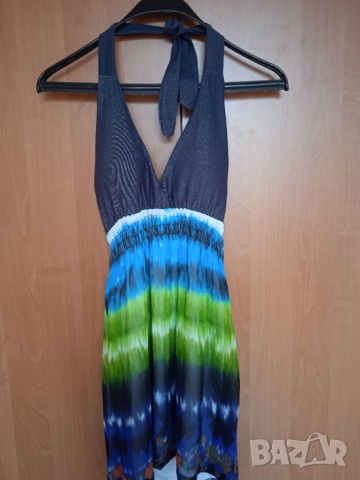 Рокля с подплънки, снимка 2 - Рокли - 36083809