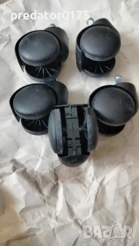 Колелца и подлакътници за офис стол , снимка 3 - Столове - 49702445