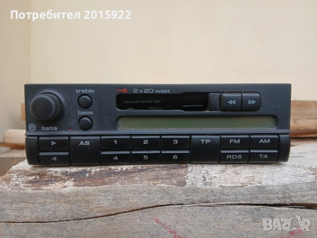 Оригинален касетофон vw-Beta.4.за vw Golf 3.4.Bora.polo., снимка 2 - Аксесоари и консумативи - 52383206