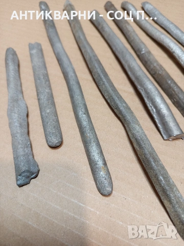 Соц Стар Калай Тегло 1.150кг. Номер 609., снимка 4 - Антикварни и старинни предмети - 53250295