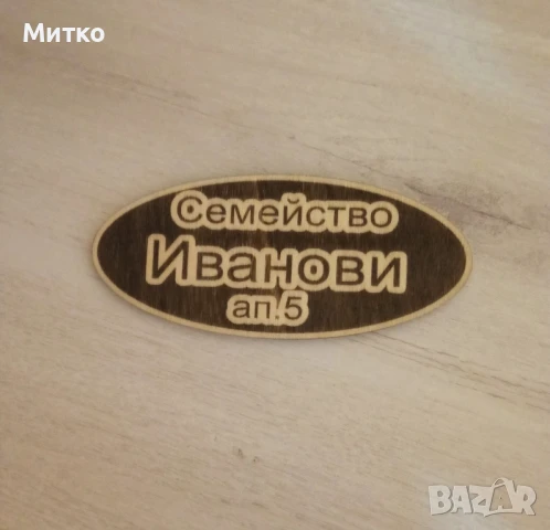 Табелки за врати и пощенски кутии, снимка 1