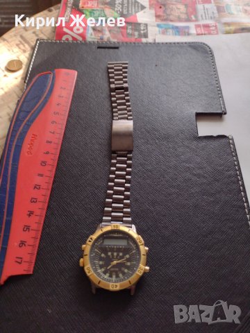 SHURP QUARTZ WATER RESISTANT 30m. МОДЕРЕН ДИЗАЙН МЪЖКИ ЧАСОВНИК ПЕРФЕКТЕН МНОГО КРАСИВ СТИЛЕН 33244, снимка 7 - Мъжки - 38713343