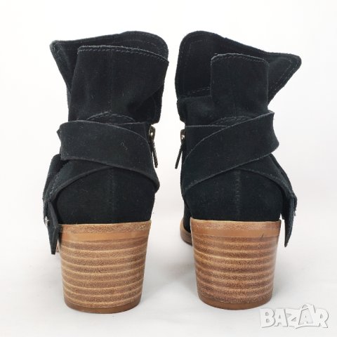 UGG Elora Оригинални Кожени Боти Ботуши Велур Естествена Кожа 37, снимка 4 - Дамски боти - 38737321