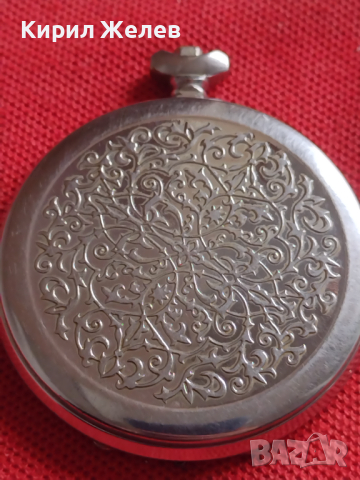 Каса корпус за джобен часовник стар рядък орнаментика за КОЛЕКЦИЯ ЧАСТИ 21992, снимка 5 - Антикварни и старинни предмети - 44774914
