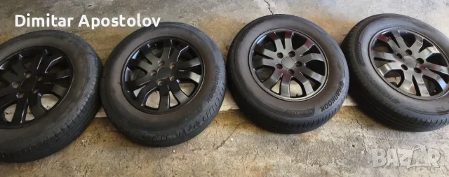 Гуми със джанти  215/65/16 Honda CRV оригинални със летни гуми