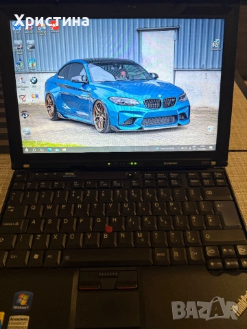 Лаптоп Lenovo ThinkPad X201 с инсталирани програми за диагностика