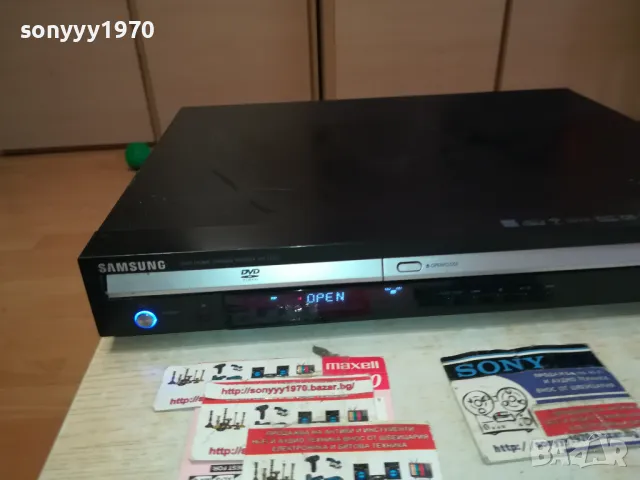 🛑SAMSUNG DVD USB RECEIVER-ВНОС SWISS 2011241044LNWC, снимка 2 - Ресийвъри, усилватели, смесителни пултове - 48035543