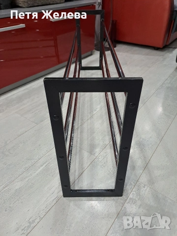 Хромирана,регулируема етажерка(рафт) за обувки, снимка 3 - Други стоки за дома - 53223016