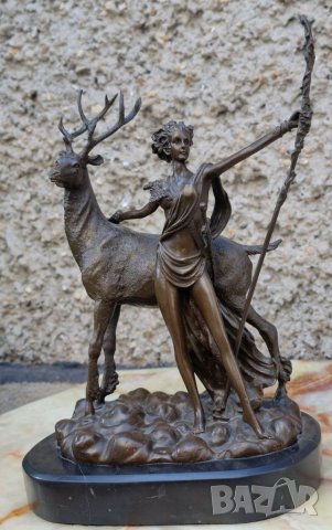 Бронзова Пластика на Rancoulet (1870-1915г), снимка 6 - Статуетки - 39909142