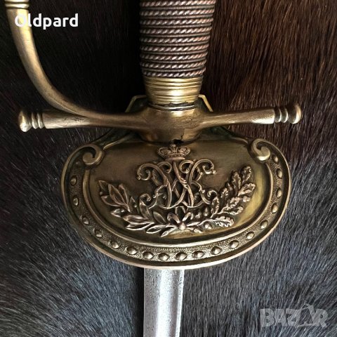 Староанглийски меч.  19 в. (преди 1876 г), снимка 3 - Антикварни и старинни предмети - 39454111