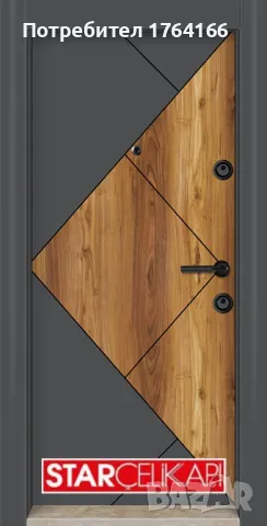 Блиндирана оригинална турска входна врата за закрито, снимка 1