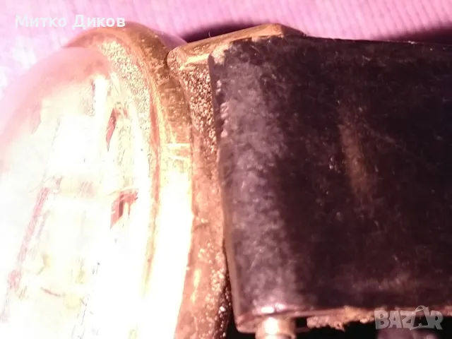 Полйот часовник от соца 30 камъка 20 микрона злато коронка за навиване няма, снимка 8 - Мъжки - 49680504