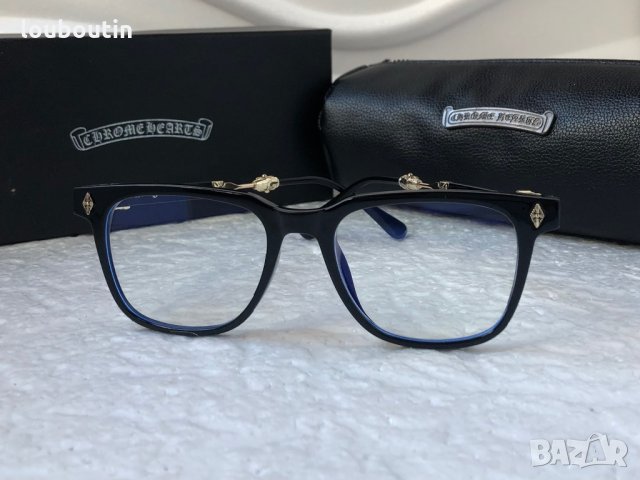 CHROME HEARTS прозрачни слънчеви,диоптрични рамки очила за компютър, снимка 6 - Слънчеви и диоптрични очила - 36001435