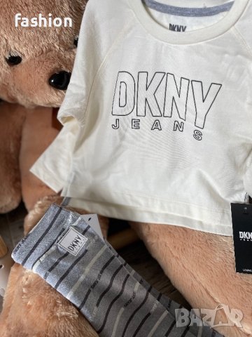 Бебешки оригинален комплект за момиче DKNY, снимка 3 - Комплекти за бебе - 39849795