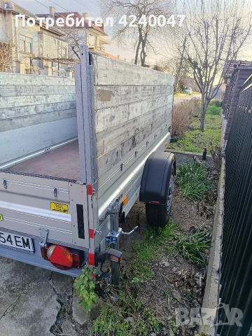 Humbaur 1300кг със спирачка , снимка 16 - Ремаркета - 53787579