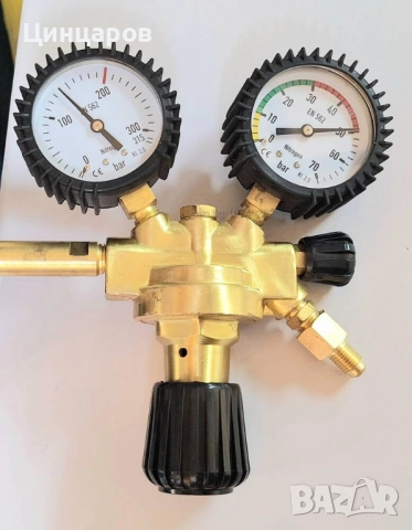 Азот редуцир-вентил,регулатор изход налягане 50bar, накрайник климатик , снимка 2 - Други машини и части - 52535074